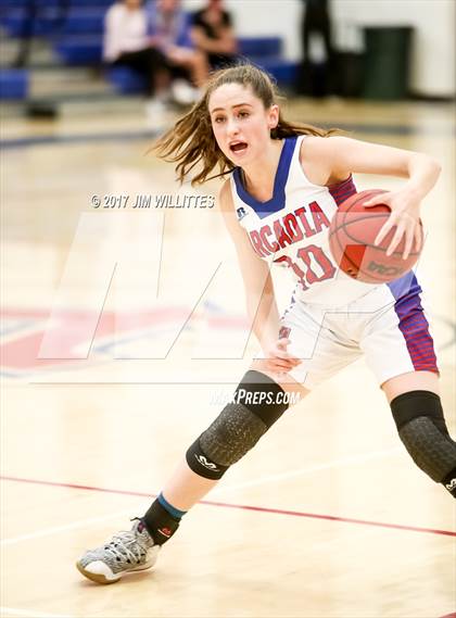 Thumbnail 1 in Arcadia vs. Pinnacle (Lady Titan Winter Hoops Classic Finals) photogallery.