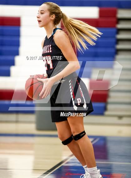Thumbnail 3 in Arcadia vs. Pinnacle (Lady Titan Winter Hoops Classic Finals) photogallery.