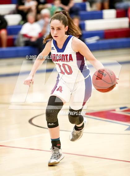 Thumbnail 1 in Arcadia vs. Pinnacle (Lady Titan Winter Hoops Classic Finals) photogallery.