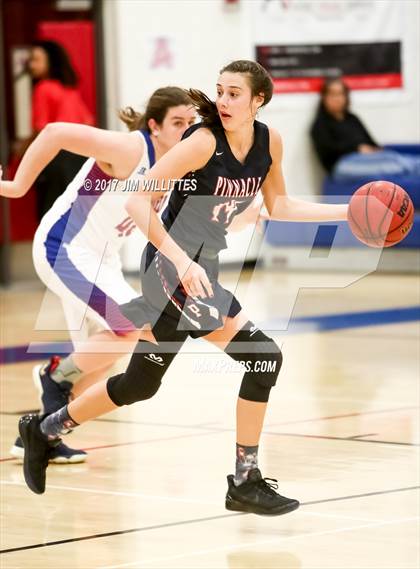 Thumbnail 2 in Arcadia vs. Pinnacle (Lady Titan Winter Hoops Classic Finals) photogallery.