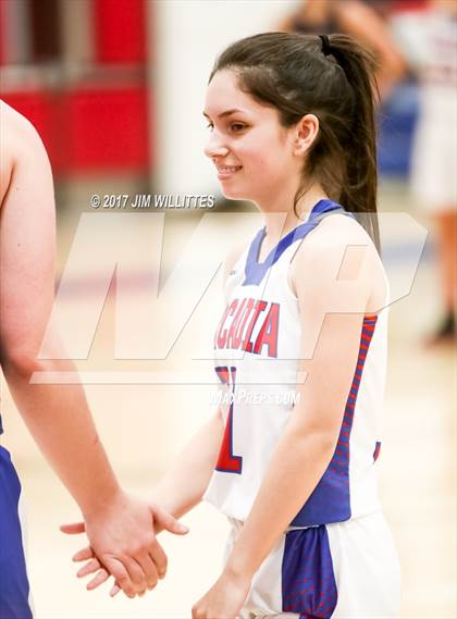 Thumbnail 1 in Arcadia vs. Pinnacle (Lady Titan Winter Hoops Classic Finals) photogallery.