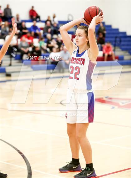 Thumbnail 1 in Arcadia vs. Pinnacle (Lady Titan Winter Hoops Classic Finals) photogallery.