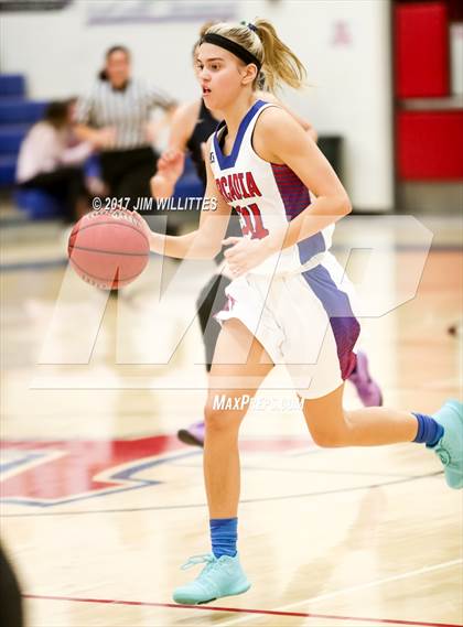 Thumbnail 2 in Arcadia vs. Pinnacle (Lady Titan Winter Hoops Classic Finals) photogallery.