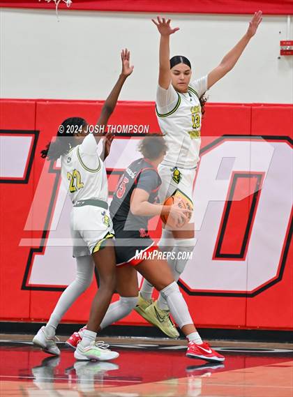 Thumbnail 1 in Ontario Christian vs. Mater Dei photogallery.