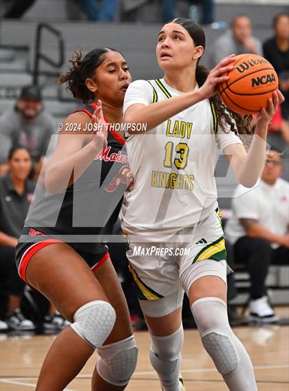 Thumbnail 2 in Ontario Christian vs. Mater Dei photogallery.