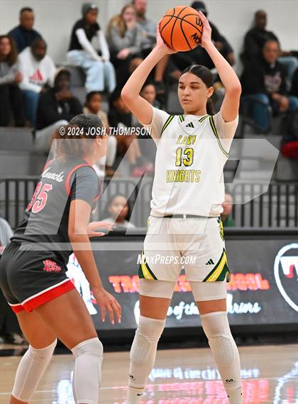 Thumbnail 1 in Ontario Christian vs. Mater Dei photogallery.