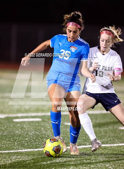 Thumbnail 2 in Kimball @ West Park (CIF SJS D4 Playoff) photogallery.