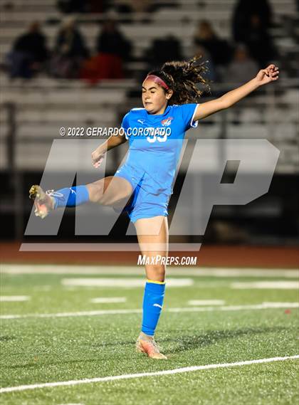 Thumbnail 2 in Kimball @ West Park (CIF SJS D4 Playoff) photogallery.