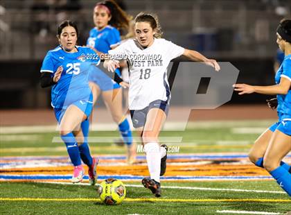 Thumbnail 2 in Kimball @ West Park (CIF SJS D4 Playoff) photogallery.