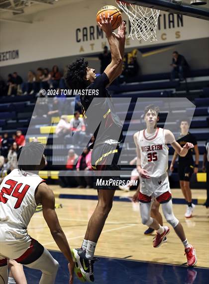 Thumbnail 2 in Hickory vs. Wesleyan Christian Academy photogallery.