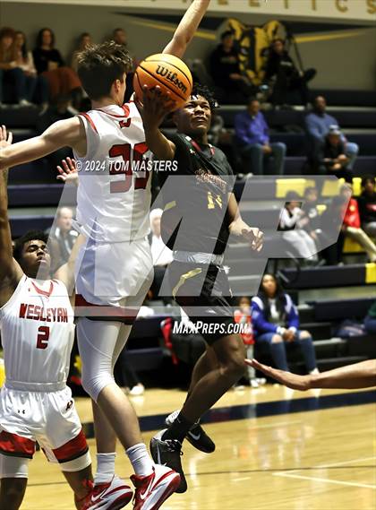Thumbnail 3 in Hickory vs. Wesleyan Christian Academy photogallery.