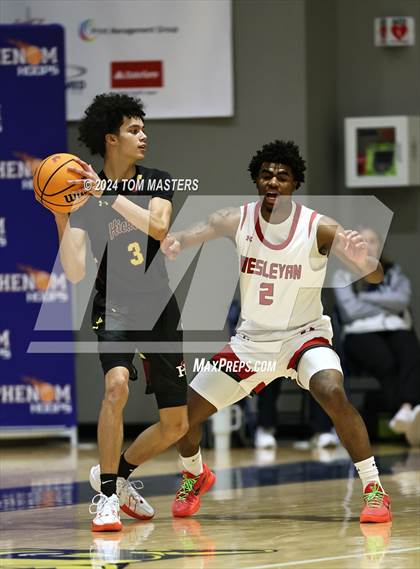 Thumbnail 3 in Hickory vs. Wesleyan Christian Academy photogallery.