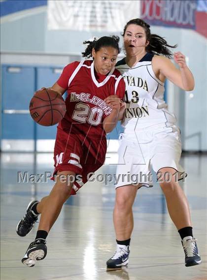 Thumbnail 1 in McClatchy vs. Nevada Union (Lady Bulldogs Winter Classic) photogallery.