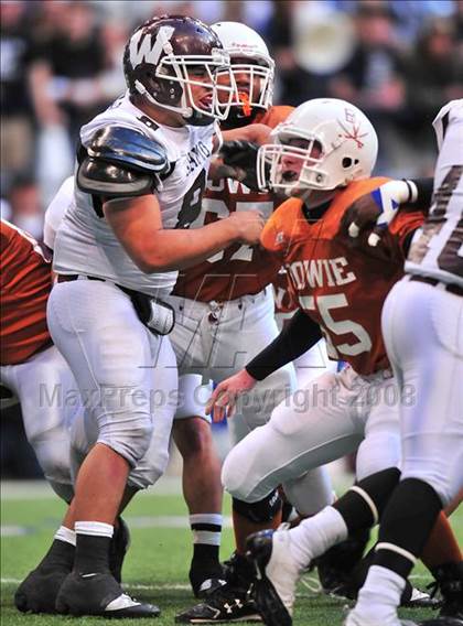 Thumbnail 2 in Bowie vs. Wylie (Texas 5A D2 Region 1 Semifinal) photogallery.