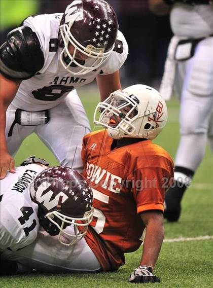 Thumbnail 1 in Bowie vs. Wylie (Texas 5A D2 Region 1 Semifinal) photogallery.