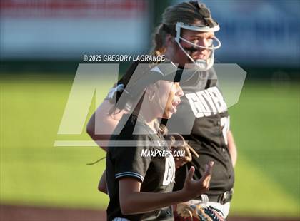 Thumbnail 2 in Guyer vs Forney (UIL 6A  Softball State Semi-Final Division II) Game 2 photogallery.