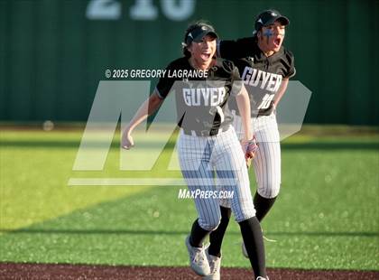 Thumbnail 2 in Guyer vs Forney (UIL 6A  Softball State Semi-Final Division II) Game 2 photogallery.
