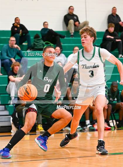 Thumbnail 1 in George Washington @ ThunderRidge (Chap/TR Tip-Off Classic) photogallery.