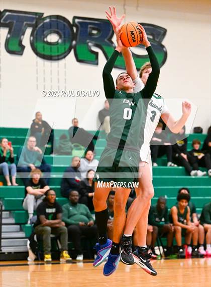 Thumbnail 1 in George Washington @ ThunderRidge (Chap/TR Tip-Off Classic) photogallery.