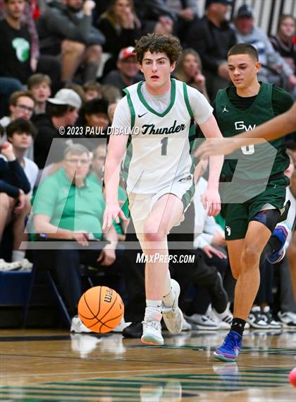 Thumbnail 2 in George Washington @ ThunderRidge (Chap/TR Tip-Off Classic) photogallery.