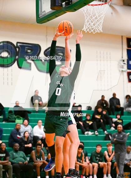 Thumbnail 3 in George Washington @ ThunderRidge (Chap/TR Tip-Off Classic) photogallery.