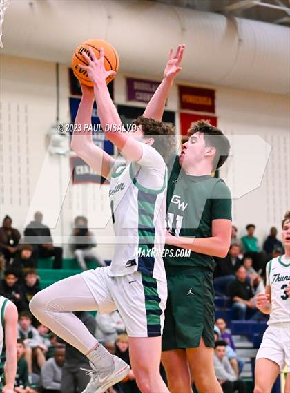 Thumbnail 2 in George Washington @ ThunderRidge (Chap/TR Tip-Off Classic) photogallery.