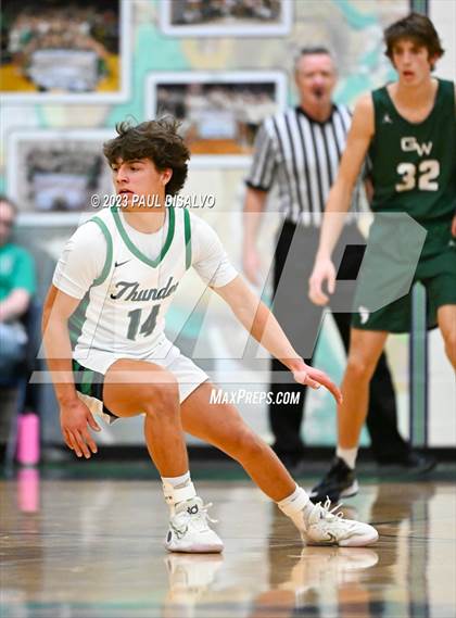 Thumbnail 1 in George Washington @ ThunderRidge (Chap/TR Tip-Off Classic) photogallery.