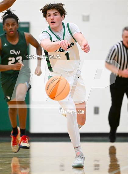 Thumbnail 2 in George Washington @ ThunderRidge (Chap/TR Tip-Off Classic) photogallery.