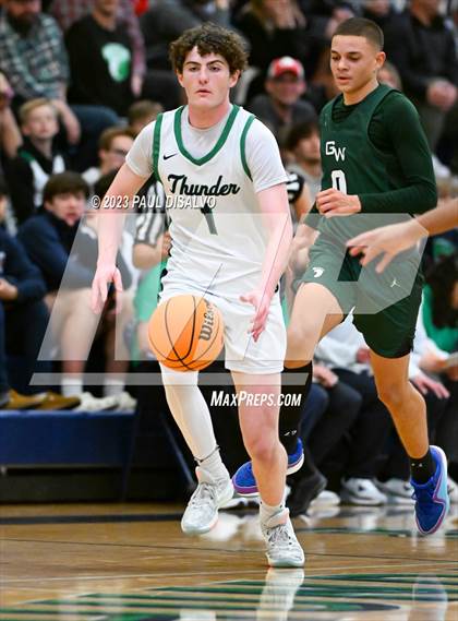Thumbnail 1 in George Washington @ ThunderRidge (Chap/TR Tip-Off Classic) photogallery.