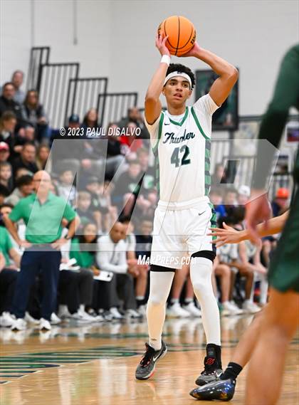 Thumbnail 3 in George Washington @ ThunderRidge (Chap/TR Tip-Off Classic) photogallery.