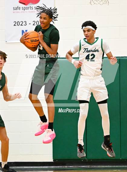 Thumbnail 3 in George Washington @ ThunderRidge (Chap/TR Tip-Off Classic) photogallery.