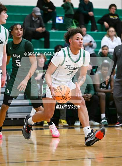 Thumbnail 2 in George Washington @ ThunderRidge (Chap/TR Tip-Off Classic) photogallery.