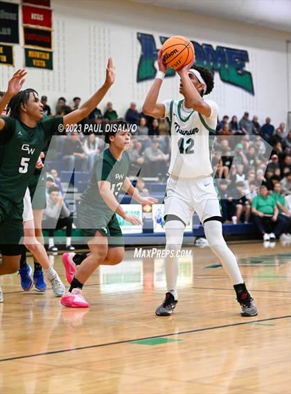 Thumbnail 1 in George Washington @ ThunderRidge (Chap/TR Tip-Off Classic) photogallery.