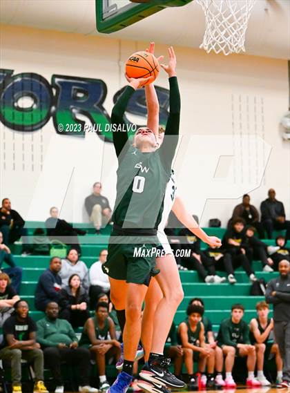 Thumbnail 2 in George Washington @ ThunderRidge (Chap/TR Tip-Off Classic) photogallery.