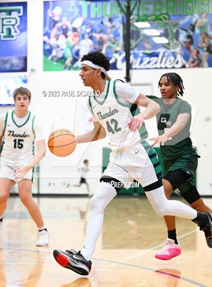 Thumbnail 1 in George Washington @ ThunderRidge (Chap/TR Tip-Off Classic) photogallery.