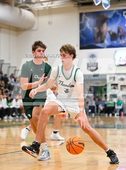 Thumbnail 2 in George Washington @ ThunderRidge (Chap/TR Tip-Off Classic) photogallery.