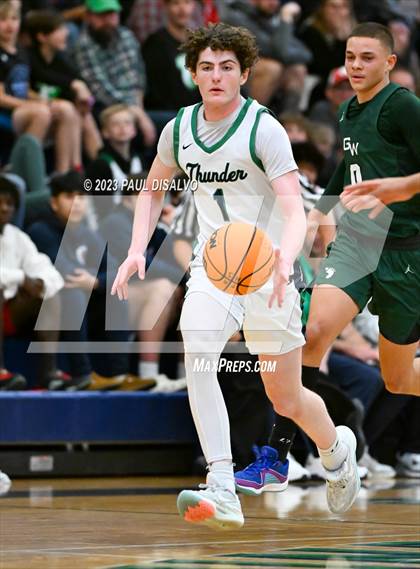 Thumbnail 2 in George Washington @ ThunderRidge (Chap/TR Tip-Off Classic) photogallery.