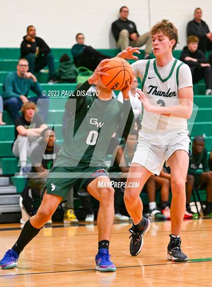 Thumbnail 2 in George Washington @ ThunderRidge (Chap/TR Tip-Off Classic) photogallery.
