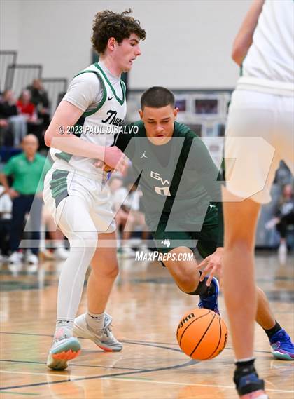 Thumbnail 3 in George Washington @ ThunderRidge (Chap/TR Tip-Off Classic) photogallery.