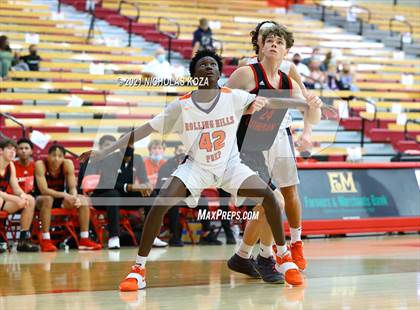 Thumbnail 3 in Orange Lutheran vs. Rolling Hills Prep (Mater Dei Extravaganza) photogallery.