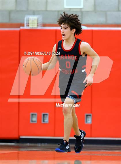Thumbnail 2 in Orange Lutheran vs. Rolling Hills Prep (Mater Dei Extravaganza) photogallery.