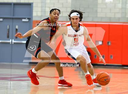 Thumbnail 1 in Orange Lutheran vs. Rolling Hills Prep (Mater Dei Extravaganza) photogallery.