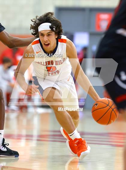 Thumbnail 1 in Orange Lutheran vs. Rolling Hills Prep (Mater Dei Extravaganza) photogallery.