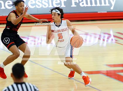 Thumbnail 1 in Orange Lutheran vs. Rolling Hills Prep (Mater Dei Extravaganza) photogallery.