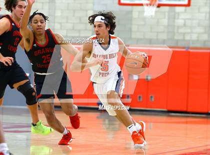 Thumbnail 3 in Orange Lutheran vs. Rolling Hills Prep (Mater Dei Extravaganza) photogallery.