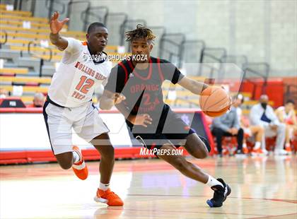 Thumbnail 3 in Orange Lutheran vs. Rolling Hills Prep (Mater Dei Extravaganza) photogallery.