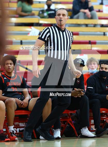 Thumbnail 2 in Orange Lutheran vs. Rolling Hills Prep (Mater Dei Extravaganza) photogallery.