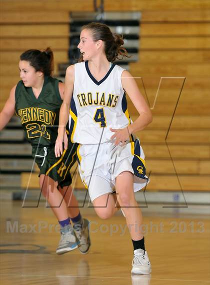 Thumbnail 1 in FR: Kennedy vs. Oak Ridge (Trojan Toss-Up) photogallery.