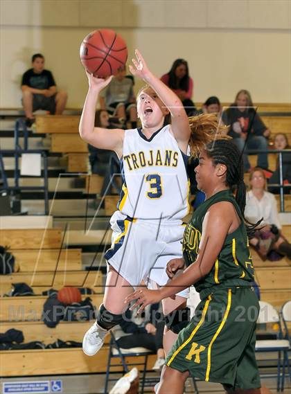 Thumbnail 2 in FR: Kennedy vs. Oak Ridge (Trojan Toss-Up) photogallery.