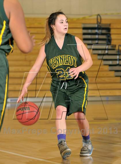 Thumbnail 2 in FR: Kennedy vs. Oak Ridge (Trojan Toss-Up) photogallery.